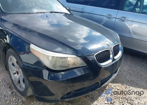 2006 BMW 525I z USA, uszkodzony, nr VIN WBANE53576CK87272